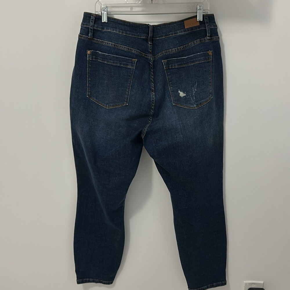 Judy Blue Manchester High Waisted Button Fly Skinny Jeans - Picture 5 of 9